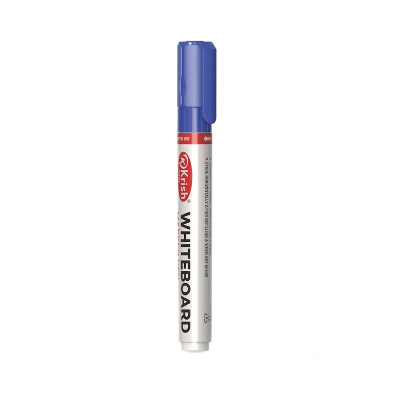 Krish White Board Marker Chisel Tip Blue Kwbmcbl